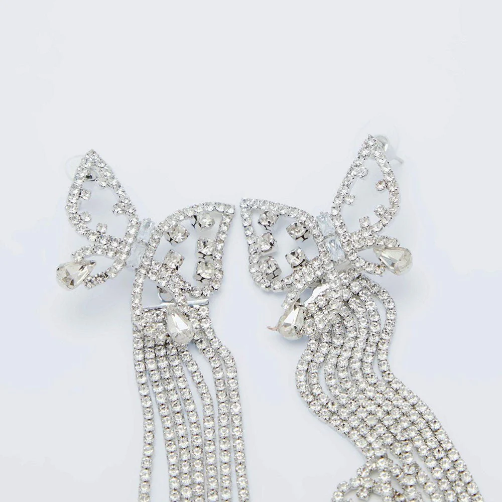 Butterfly Dream Dangling Earrings - Image 3