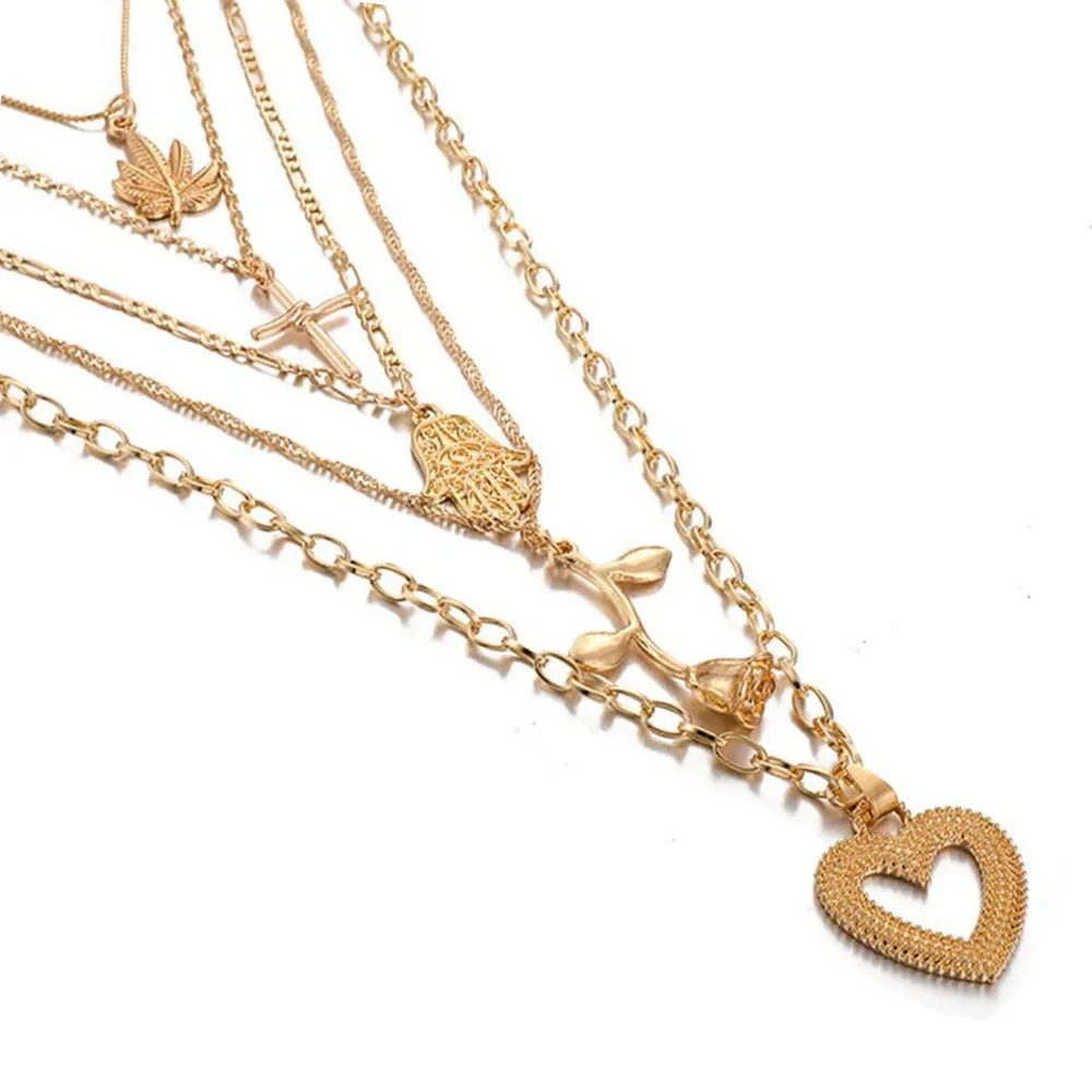 Happy Layered Necklace - Image 4