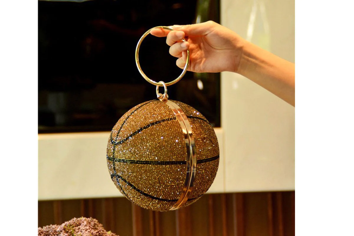 Huper Diamond Ball Purse - Image 2