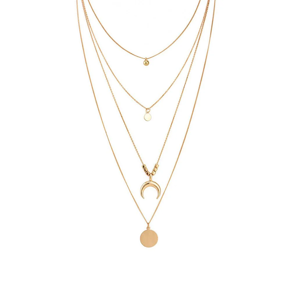 Luna Layered Necklace - Image 3